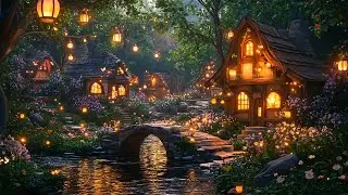 Magical Forest Music + Enchanted Floral Haven | Relax, Unwind & Drift into a Peaceful Night&rsquo;s Sleep