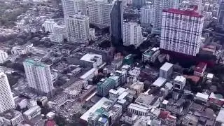 Таиланд.Панарамное видео Бангкока.Panoramic video of Bangkok.Baiyokesky hotel