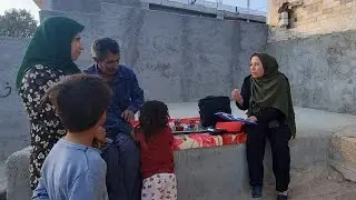 Shadi buys insurance books for her children with the money she had saved