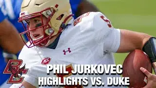 Boston College QB Phil Jurkovec Phenomenal In First Career Start