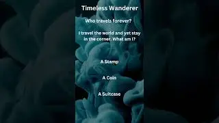 Timeless Wanderer #facts #riddleaddict #english