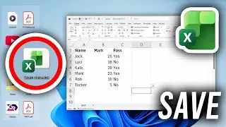 How To Save Excel File On Desktop - Step By Step