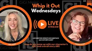 Whip It Out Wednesday Writing Sprints - Character's Arcs and Story Arcs