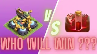 X-Bow VS Skeleton Spells | Who will win ??? | Clash of clans | Imperial Clashing | coc #shorts #coc