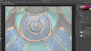 Tutorial: How to Sketch the Neck plate/(Gorget) for Cosplay Armor in Adobe Photoshop