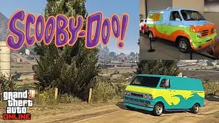 Building The Mystery Machine From Scooby Doo Movie In GTA 5 Online