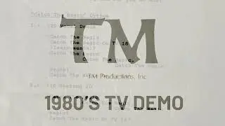 TM Productions 1980s TV Music Demo