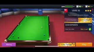 Snooker Stars Level 51 | Perfect Break & Achievements