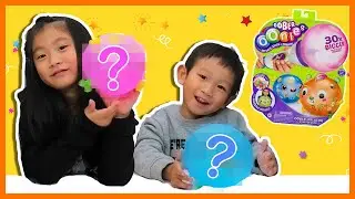 Mavis and Aiden Play Oober Oonies Inflator Starter Pack Playset!