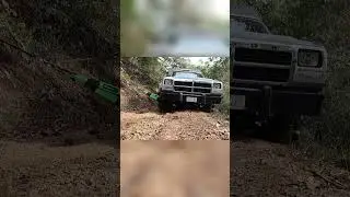 Off Road Recovery  Watch This Truck Beat the Hillside!