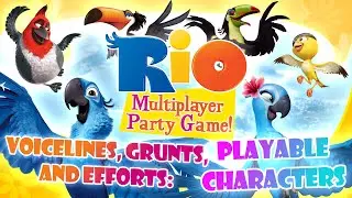 Rio: The Video Game - Voicelines, Grunts, and Efforts: Playable Characters