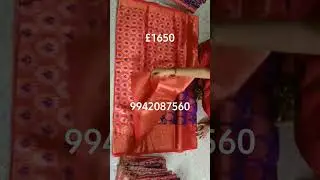 trending sneha silk saree collection vidhya collection #elampillaisareeshop