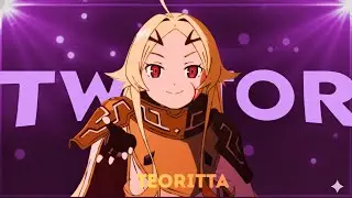 Teoritta  | Sentenced To Be a Hero | Twixtor Clips 4k | CC AND WITHOUT CC