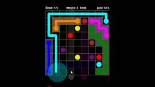 Flow Free - Regular Pack 9 x 9 Level 23
