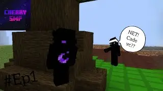 Foi Caçado Nesse Servidor De Minecraft SMP-#ep1 Cherry SMP 