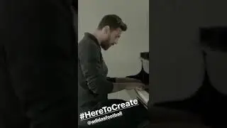 Lionel MESSI Playing PIANO #heretocreate