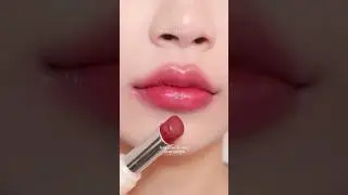 Hypergloss Lip Balm Dear Me Beauty! ✨🍒 #makeup #lipswatch #lipbalm