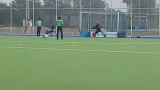 THE  FIELD HOCKEY PENALTY STROKE GOAL SAVE
