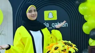 ماريا قحطان تحتفل بتوثيق حسابها على اسناب