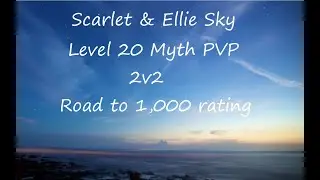 Wizard101 Level 20 Myth PVP Road to 1,000 rating 2v2 Part 22 (853 rank)