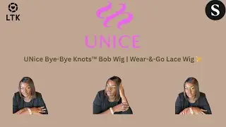 UNice Bye Bye Knots&trade; Bob Wig | Wear & Go Lace Wig ✨ #UNiceHair #ByeByeKnots #BobWig