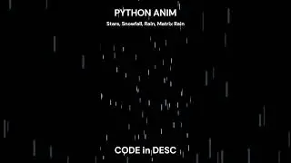 ✨ Welcome to this mesmerizing collection of Python animations using Pygame! 🎮