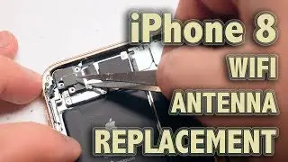 Замена антенны WiFi на iPhone 8