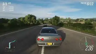STOCK TUNE NISSAN SKYLINE GT-R (R32) against UNBEATBALE difficulty in GOLIATH RACE | Forza Horizon 4