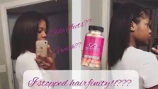I stopped using hairfinity!! | 3 month update/ length check (with pictures!)