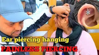 &ldquo;Hanging Ear Piercing Pen Se Ear Piercing | Safe, Easy & Perfect Les Piercing | video 