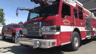 Lt. Kirk Stempel gives us a tour of the Gladstone Volunteer Fire Department