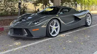 1 of 1 Grigio Scuro Ferrari LaFerrari Street Parked