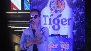 Justatee - Forever Alone live at Tiger Remix booth outside Vincom Center