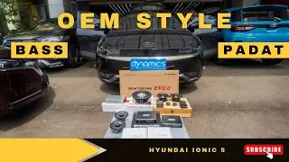 HYUNDAI IONIC 5 :  UPGRADE AUDIO OEM HASIL BASS PADAT