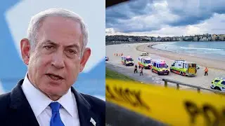 Netanyahu accused the Australian government of a bloody terrorist attack against Jews at the beach.