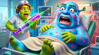 Shrek&rsquo;s Silly Emergency! 🚑 Hilarious ER Adventure | Funny Shrek 5 Animation