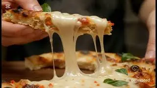 Ultimate Cheese Pull Pizza ASMR