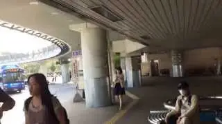 舞浜駅　ホテル無料バス乗り場案内