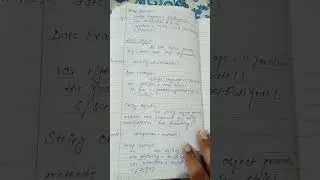 My handwritten notes📒 Year 2013. #hardwork #handwritten #notes #codingmotivation #javascript