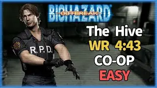 Resident Evil Outbreak CO-OP WR Speedrun - The Hive (RT 4:43) - EASY