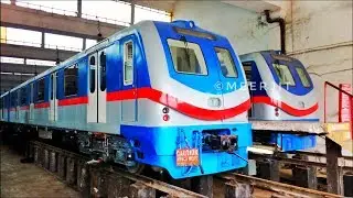 [Time Lapse] Internal coverage of new MEDHA AC Metro Rakes for Metro Railway Kolkata