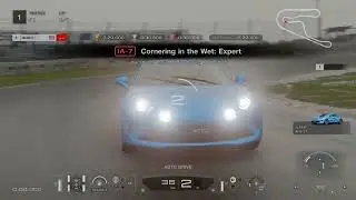 EASY GOLD  Gran Turismo&reg; 7 IA-7 cornering in the wet expert