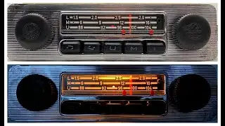 1970s Blaupunkt Emden IV VW Beetle K&auml;fer Karmann Ghia FM Radio Player + Bluetooth