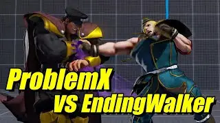 Street Fighter V: ProblemX (M. Bison) VS EndingWalker (Ed)