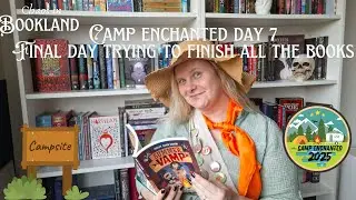 Final day of Camp Enchanted trying to finish as many books as possible