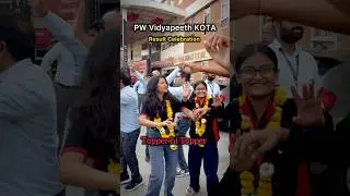 Result Celebration Pw Vidyapeeth Kota #jeemains2026 #result #kota #pw #vidyapeeth