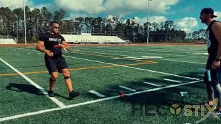 HECOstix Lateral Movement - 3 cone catch