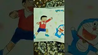 Doraemon #art #Uzair Malik art