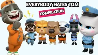 My Talking Tom Friends World - EVERYBODY HATES TOM COMPILATION - Talking Tom Cat