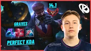 KCB LYNCAS: GRAVES VS TDS TYNX: KHA&rsquo;ZIX (JGL) PERFECT KDA, L&Eacute;GENDAIRE - EUW GRANDMASTER - PATCH 14.1